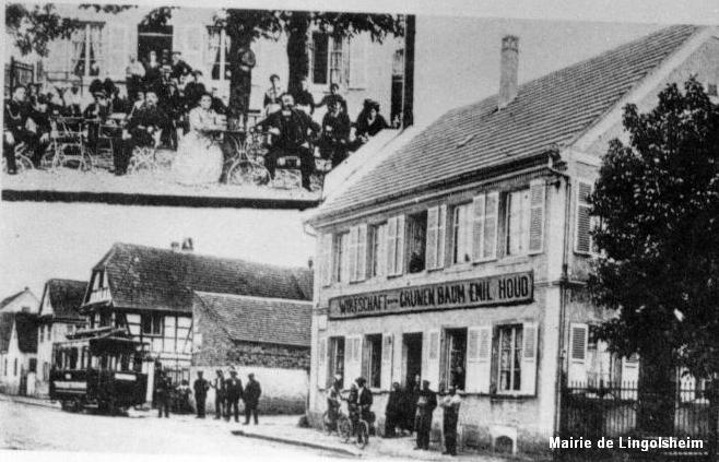 Le tramway � Lingolsheim.